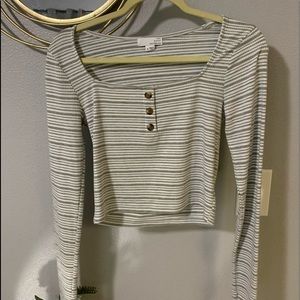 Striped long sleeve